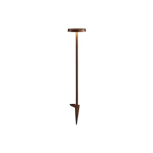 Mush rdzawy brąz 60,8cm DC24V LED 8W 3000K 180° CRI>90 IP65 lampa ogrodowa stojąca