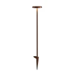 Mush 2 rdzawy brąz 80,8cm DC24V LED 8W 3000K 180° CRI>90 IP65 słupek ogrodowy