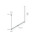 iris-zloty-czarny-103-9cm-led-15w-3000k-cri90-3-swiatla-w-dol