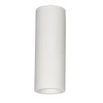 Gipsowa lampa sufitowa Poul 17 cm Ø7 cm GU10 do malowania biała