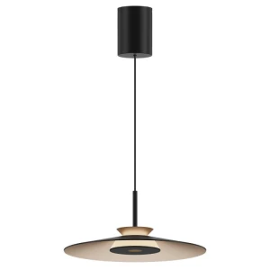Lampa wisząca LED Elise Ø25 cm czarna–złoto szampańskie 10W 3000K CRI>90 ściemnialna