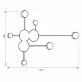 gemini-czarny-87x70cm-led-22w-cct-kinkiet-regulowany