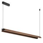 HALO 1 orzech 128cm LED 20W 3000K 2800lm ściemniana TRIAC lampa wisząca