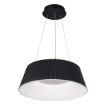 AELIA czarna Ø46cm LED 30W 3000K 1650lm ściemniana lampa wisząca