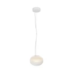 IORI biała Ø20cm lampa wisząca LED 5W 3000K 574lm szkło opalowe