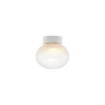 IORI biały Ø20cm plafon LED 5W 3000K 619lm szkło opalowe