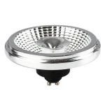 PerfectColor ES111 DIM srebrna żarówka LED 12W GU10 4000K 60° CRI>90 ściemnialna