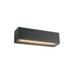 Demes antracytowy 23cm kinkiet zewnętrzny LED 10W 3000K 1222lm IP54 góra–dół