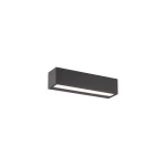Demes antracytowy 25cm kinkiet zewnętrzny LED 7W 3000K 667lm CRI>84 IP65