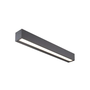 Demes antracytowy 50cm kinkiet zewnętrzny LED 20W 3000K 1818lm CRI>84 IP65 góra–dół