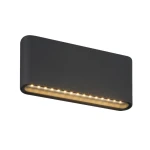 Emos antracytowy kinkiet zewnętrzny LED 6W 3000K 1095lm CRI>80 IP54 góra–dół