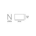 ipos-antracytowy-27cm-kinkiet-zewnetrzny-led-gora-dol-15w-690lm-3000k-cri83-ip54