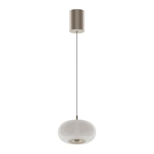 ARBOR biało-złota szampańska Ø20cm lampa wisząca LED 12W 3000K 1307lm CRI>90 ściemnialna TRIAC