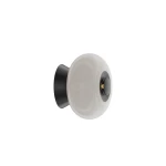 ARBOR biało-czarny Ø20cm kinkiet LED 9W 3000K 932lm CRI>90 ściemnialny TRIAC