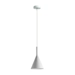 REMY biała Ø16,5cm lampa wisząca gipsowa E27 max 20W do malowania