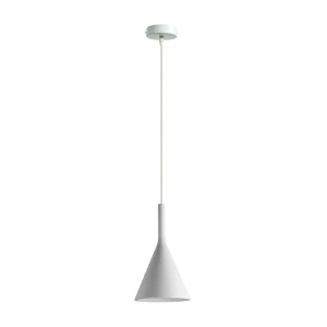 REMY biała Ø16,5cm lampa wisząca gipsowa E27 max 20W do malowania