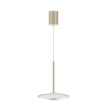 SORA biała Ø20cm lampa wisząca LED 10W 3000K 823lm CRI>90 ściemnialna TRIAC