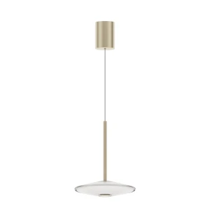 SORA biała Ø20cm lampa wisząca LED 10W 3000K 823lm CRI>90 ściemnialna TRIAC