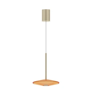 SORA pomarańczowa Ø20cm lampa wisząca LED 10W 3000K 823lm CRI>90 ściemnialna TRIAC