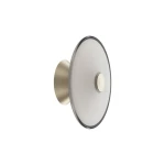 SORA biały Ø20cm kinkiet LED 8W 3000K 778lm CRI>90 ściemnialny TRIAC