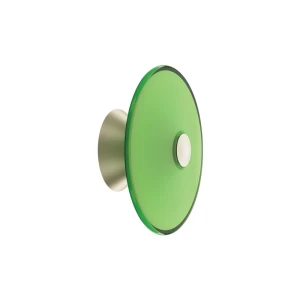 SORA zielony Ø20cm kinkiet LED 8W 3000K 778lm CRI>90 ściemnialny TRIAC