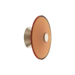 SORA pomarańczowy Ø20cm kinkiet LED 8W 3000K 778lm CRI>90 ściemnialny TRIAC