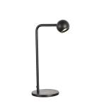 AIRA czarna 38,2cm lampa stołowa LED 5,6W 3000K 468lm CRI>90 regulowany kierunek IP20