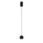 AIRA czarna Ø6,5cm lampa wisząca LED 5,6W 3000K 468lm CRI>90 25° IP20