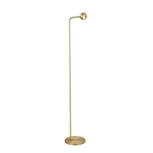AIRA złota 125,2cm lampa podłogowa LED 5,6W 3000K 468lm CRI>90 regulowany kierunek IP20