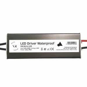 VK/A24-10E wodoodporny zasilacz LED 24V 10W 0,41A IP67