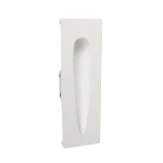 SIL biały 10×32cm kinkiet gipsowy podtynkowy LED 1W 3000K do malowania