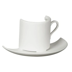 KOPP biały 28×15cm dekoracyjny kinkiet gipsowy G9 do malowania