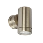 BRASO 2 chrom szczotkowany (stal 304) Ø5×9 cm GU10 IP65 kinkiet zewnętrzny