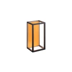 NATU drewniano-antracytowy kinkiet LED 25 cm IP54