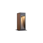 NATU drewniano-antracytowa lampa stojąca LED 30 cm – 7 W IP65