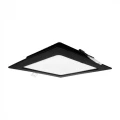 Oprawa sufitowa podtynkowa LED czarny 12W 4000K 1200lm