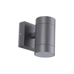LET antracytowy cylindryczny kinkiet GU10 11,8 cm IP54