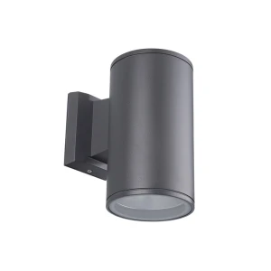 LET antracytowy cylindryczny kinkiet E27 19 cm IP54