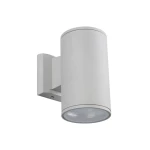 LET szary cylindryczny kinkiet E27 19 cm IP54