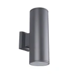 LET antracytowy cylindryczny kinkiet 2×E27 30 cm IP54