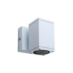 LET biały prostokątny kinkiet GU10 11,2 cm IP54