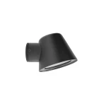 NUUN 1 czarny kinkiet zewnętrzny GU10 Ø11,5 cm IP44