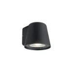 NUUN 2 czarny kinkiet zewnętrzny GU10 Ø10 cm IP54