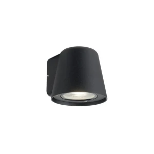 NUUN 2 czarny kinkiet zewnętrzny GU10 Ø10 cm IP54