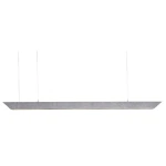MUTE 4 szara lampa wisząca akustyczna LED 242,5 cm 4000K DALI