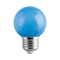 COLORS LED E27 G45 – niebieska – widok żarówki