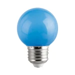 COLORS LED – żarówka E27 G45 1W niebieska