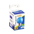 COLORS LED E27 G45 – niebieska – opakowanie
