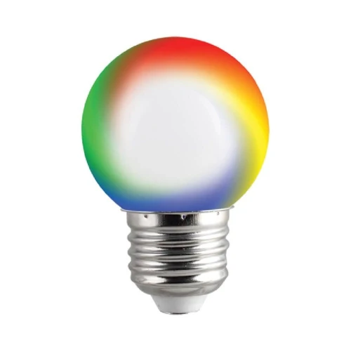 COLORS LED E27 G45 – RGB – widok żarówki