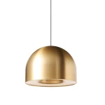 KIMI złota metalowa lampa wisząca E27 50 cm